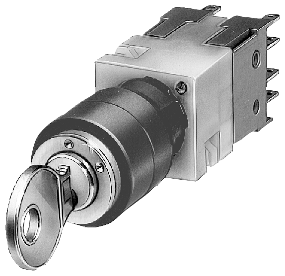 Siemens Key switch 0-1 1S 3SB2202-4LA01