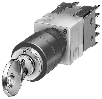 Siemens Key switch 0-1 1S 3SB2202-4LB01