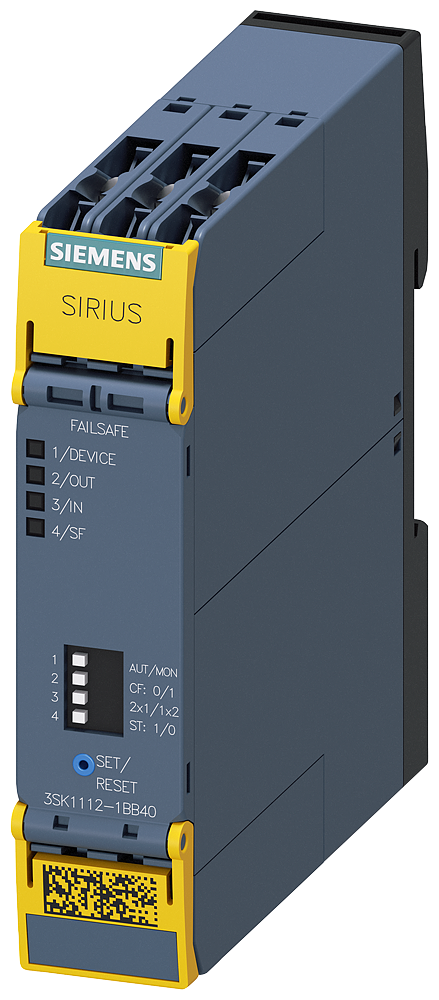 Siemens SIRIUS 3SK1 safety relay 3SK1112-1BB40