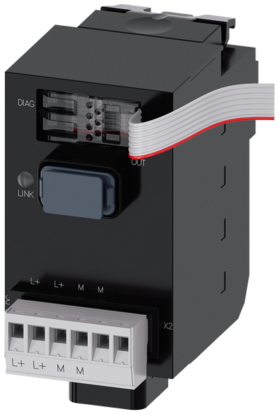 Siemens SIRIUS ACT with PROFINET: standard interface module 24 V DC, screw terminal, front plate mounting 1 to 20 terminal modules connectable