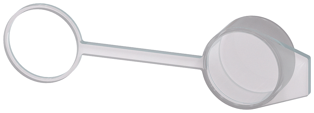 Siemens SIRIUS ACT Dust cap for Siemens keyswitch, C, Siemens, B, RONIS and O.M.R., with and without key monitoring, 22 mm, clear (3SU1900-0EB10-0AA0)