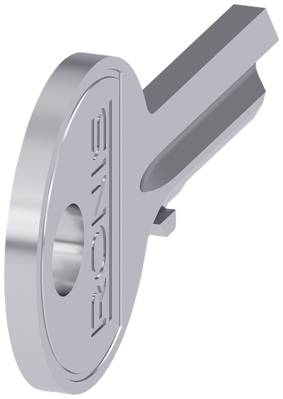 Siemens SIRIUS ACT Key for RONIS key-operated switch, Lock No. 455