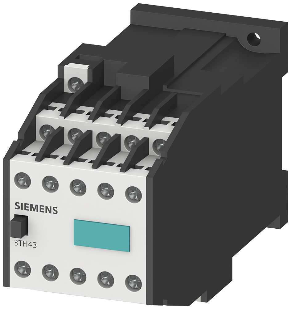 Siemens Contactor relay 82E, 8 NO + 2 NC, DC op