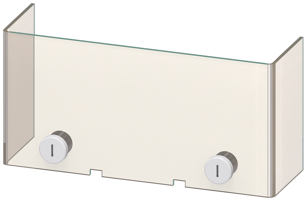 Siemens 3TX7686-0A Terminal Covers for 3UF1868-3F Current Transformer and 3TF68 Contactors