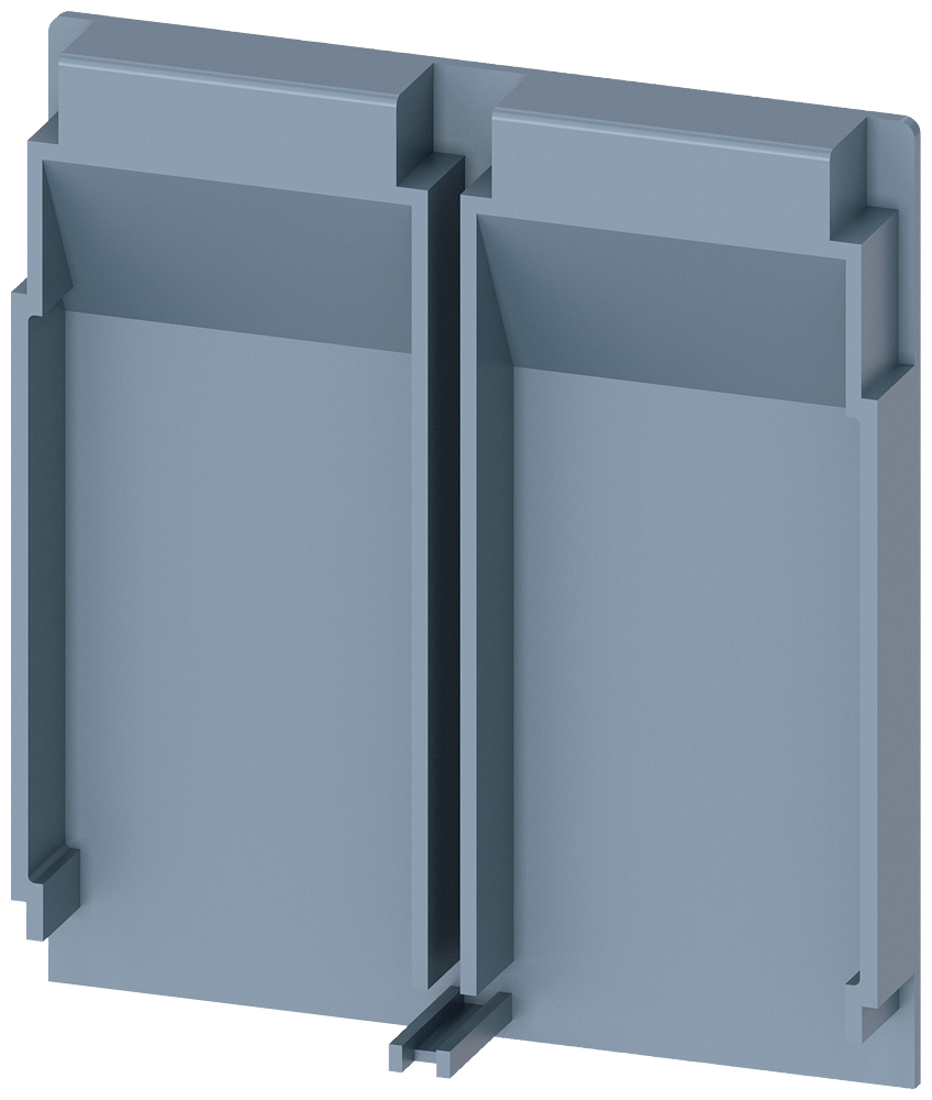Siemens SENTRON 3VA9111-0WJ20 — Insulation backplate, 2-Pole, 3VA10 / 3VA11