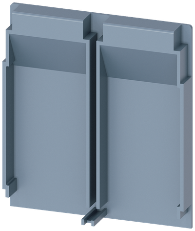 Siemens SENTRON 3VA9111-0WJ20 — Insulation backplate, 2-Pole, 3VA10 / 3VA11