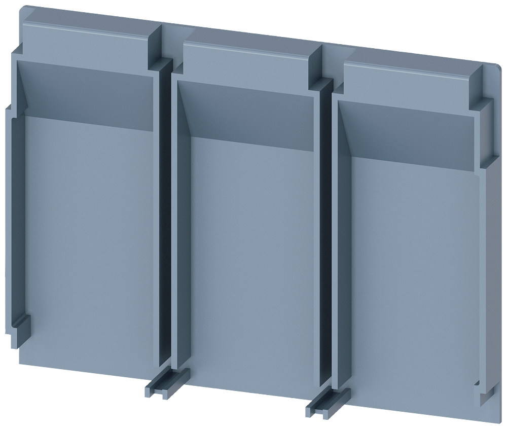 Siemens SENTRON 3VA9111-0WJ30 — Insulation backplate, 3-Pole, 3VA10 / 3VA11