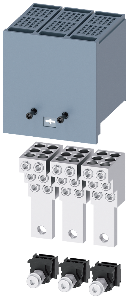 Siemens SENTRON 3VA9113-0JF60 — Cu/Al box terminal set (6-Conductor), 6×1.5–35 mm², 3VA10 / 3VA11