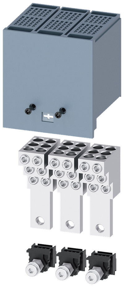 Siemens SENTRON 3VA9113-0JF60 — Cu/Al box terminal set (6-Conductor), 6×1.5–35 mm², 3VA10 / 3VA11