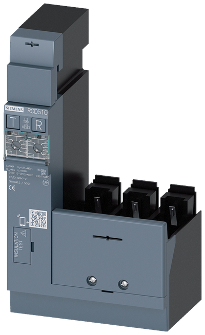 Siemens SENTRON 3VA9113-0RS20 — Residual-current device module (RCD510), 3-Pole, 3VA11