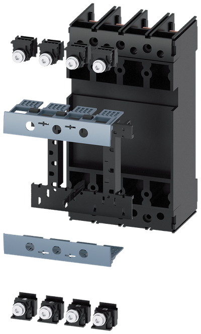Siemens SENTRON 3VA9114-0KP00 — Plug-in base, 4-Pole, 3VA11