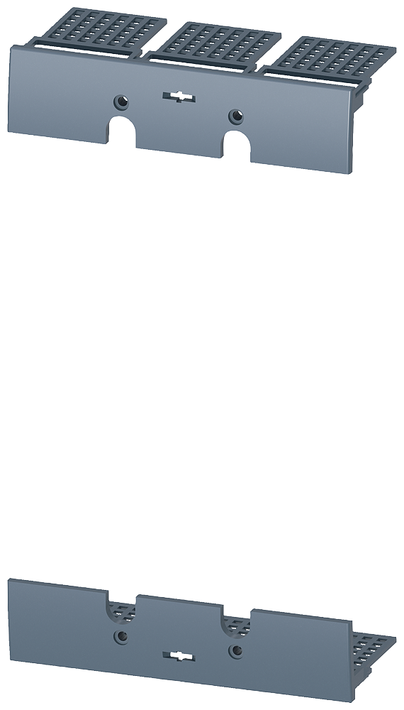Siemens SENTRON 3VA9123-0KB01 — Base terminal cover, wide, 3-Pole, 3VA20 / 3VA21 / 3VA22