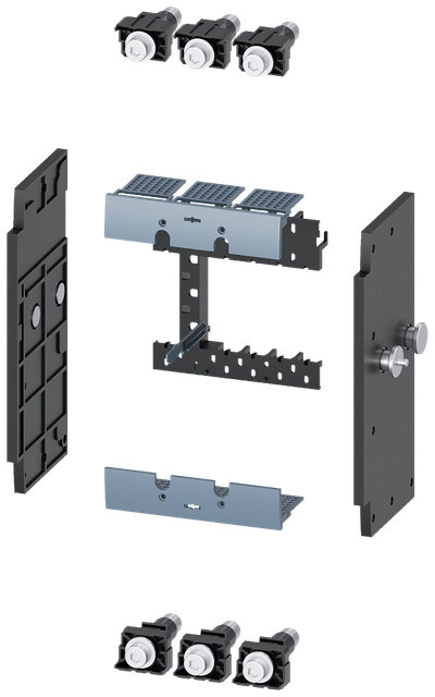 Siemens SENTRON 3VA9123-0KD10 — Draw-out conversion kit, 3-Pole, 3VA20 / 3VA21 / 3VA22
