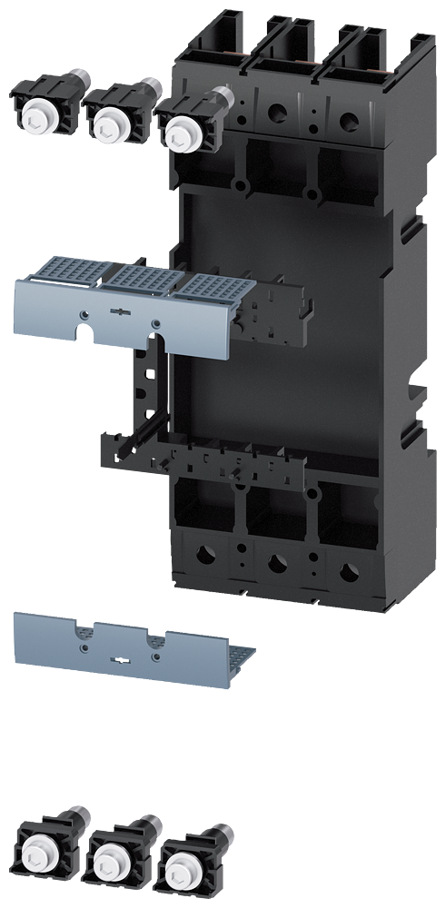 Siemens SENTRON 3VA9123-0KP00 — Plug-in base, 3-Pole, 3VA20 / 3VA21 / 3VA22