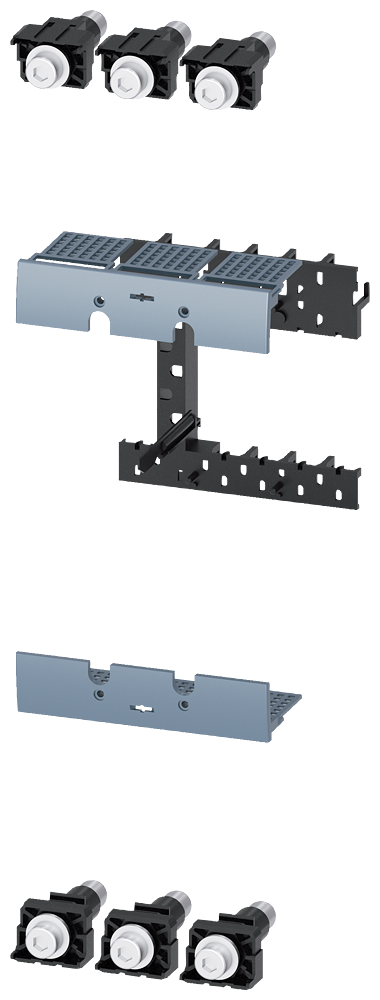 Siemens SENTRON 3VA9123-0KP10 — Plug-in conversion kit, 3-Pole, 3VA20 / 3VA21 / 3VA22