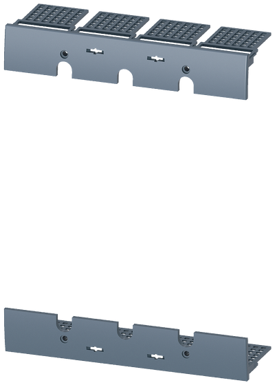 Siemens SENTRON 3VA9124-0KB01 — Base terminal cover, wide, 4-Pole, 3VA20 / 3VA21 / 3VA22