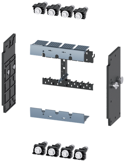 Siemens SENTRON 3VA9124-0KD10 — Draw-out conversion kit, 4-Pole, 3VA20 / 3VA21 / 3VA22