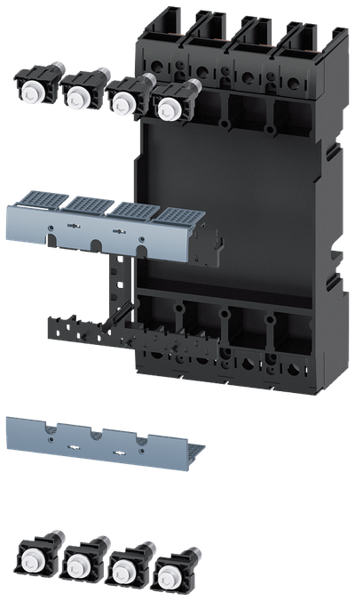 Siemens SENTRON 3VA9124-0KP00 — Plug-in base, 4-Pole, 3VA20 / 3VA21 / 3VA22
