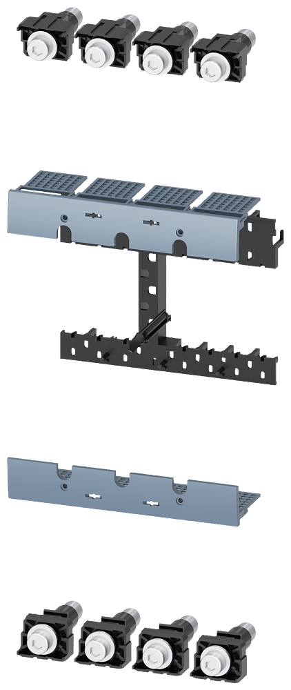 Siemens SENTRON 3VA9124-0KP10 — Plug-in conversion kit, 4-Pole, 3VA20 / 3VA21 / 3VA22