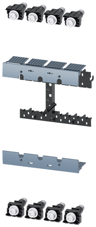 Siemens SENTRON 3VA9124-0KP10 — Plug-in conversion kit, 4-Pole, 3VA20 / 3VA21 / 3VA22