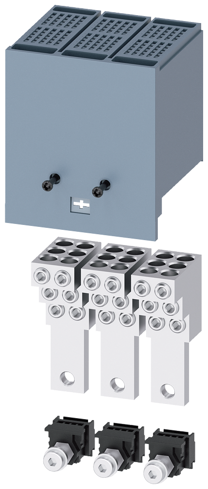 Siemens SENTRON 3VA9153-0JF60 — Cu/Al box terminal, 3-Pole, 6×1.5–35 mm², 3VA11