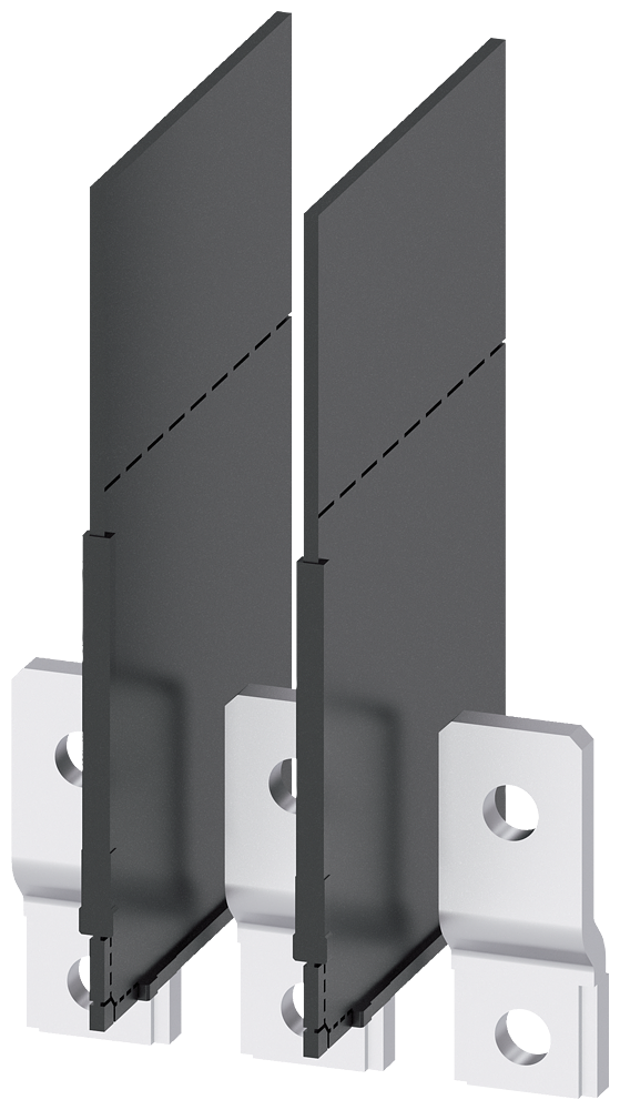 Siemens SENTRON 3VA9153-0QB00 — Copper connecting bar, 3VA10 / 3VA11