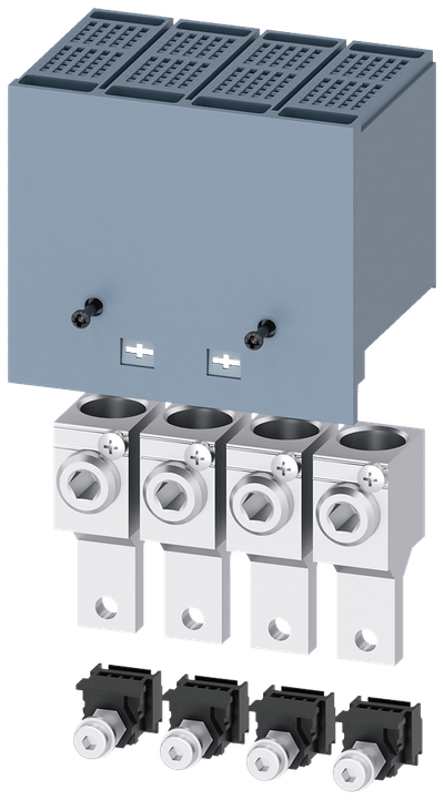 Siemens SENTRON 3VA9154-0JC12 — Cu/Al box terminal, 4-Pole, 25–150 mm², 3VA11
