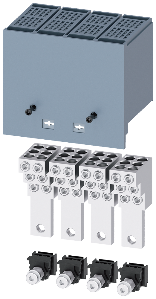 Siemens SENTRON 3VA9154-0JF60 — Cu/Al box terminal, 4-Pole, 6×1.5–35 mm², 3VA11