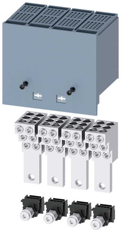 Siemens SENTRON 3VA9154-0JF60 — Cu/Al box terminal, 4-Pole, 6×1.5–35 mm², 3VA11