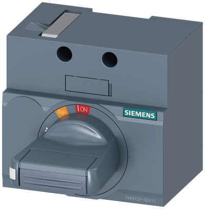 Siemens SENTRON 3VA9157-0EK11 — Front-mounted rotary operating mechanism, 3VA10 / 3VA11