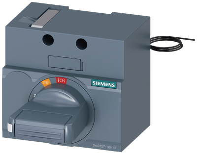 Siemens SENTRON 3VA9157-0EK13 — Front-mounted rotary operating mechanism, 3VA10 / 3VA11