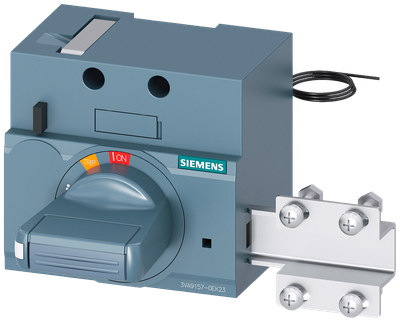 Siemens SENTRON 3VA9157-0EK23 — Front-mounted rotary operating mechanism (door-interlock), 3VA10 / 3VA11
