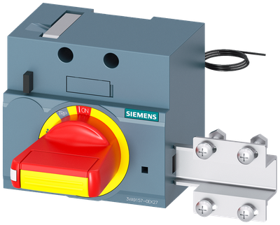 Siemens SENTRON 3VA9157-0EK27 — Front-mounted rotary operating mechanism (door-interlock), 3VA10 / 3VA11