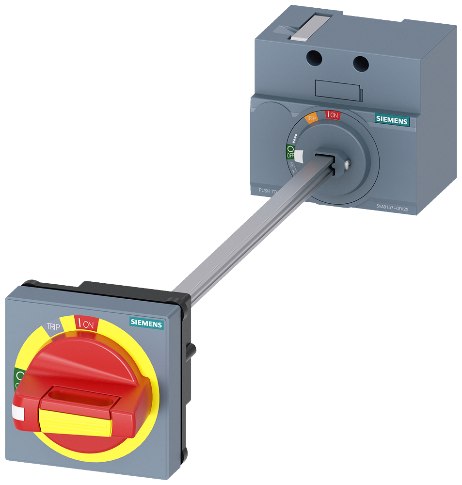 Siemens SENTRON 3VA9157-0FK25 — Door-coupling drive kit with shaft, 3VA10 / 3VA11
