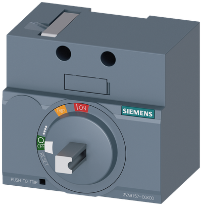Siemens SENTRON 3VA9157-0GK00 — Front-mounted rotary operating mechanism, 3VA10 / 3VA11