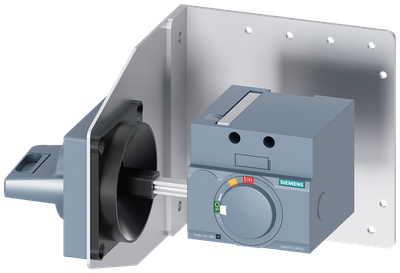 Siemens SENTRON 3VA9157-0PK51 — Side-wall rotary operating mechanism with coupling plate, 3VA10 / 3VA11