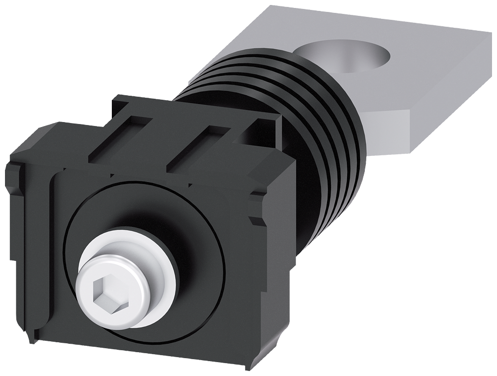 Siemens SENTRON 3VA9211-0QE10 — Rear connection terminal (flat bar), short, 3VA12