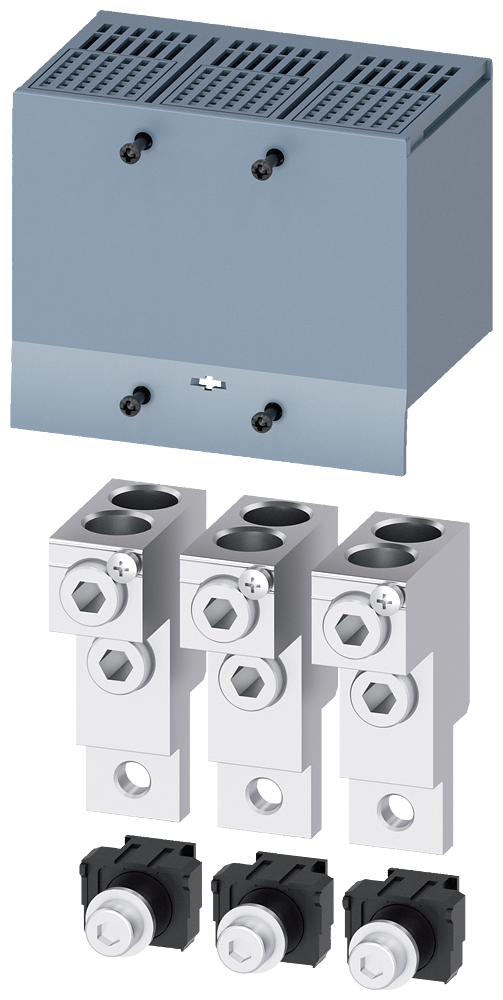 Siemens SENTRON 3VA9213-0JC22 — Cu/Al box terminal set (2-Conductor), 2×25–150 mm², 3VA12