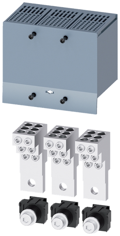 Siemens SENTRON 3VA9213-0JF60 — Cu/Al box terminal set (6-Conductor), 6×1.5–35 mm², 3VA12