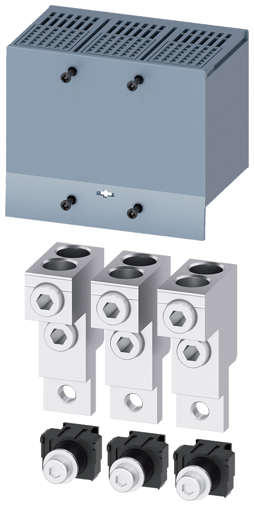 Siemens SENTRON 3VA9213-0JJ22 — Cu/Al box terminal set (2-Conductor), 2×25–150 mm², 3VA12