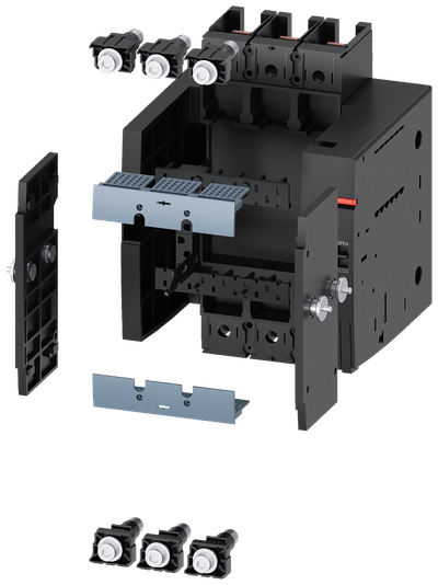 Siemens SENTRON 3VA9213-0KD00 — Draw-out base, 3-Pole, 3VA12