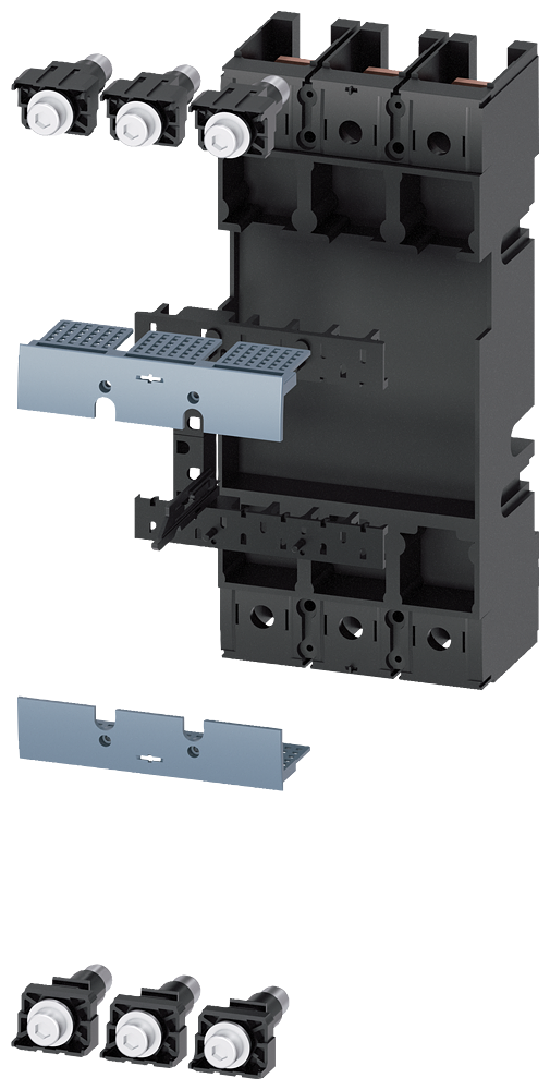 Siemens SENTRON 3VA9213-0KP00 — Plug-in base, 3-Pole, 3VA12