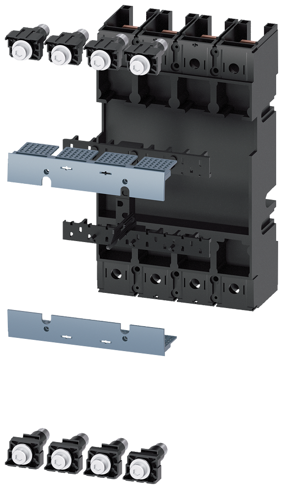 Siemens SENTRON 3VA9214-0KP00 — Plug-in base, 4-Pole, 3VA12