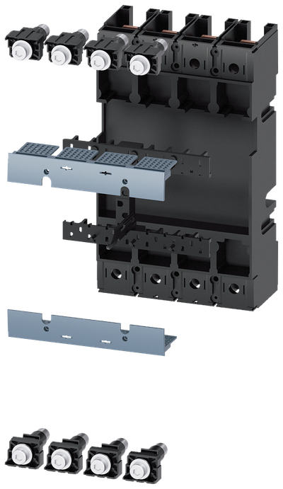Siemens SENTRON 3VA9214-0KP00 — Plug-in base, 4-Pole, 3VA12