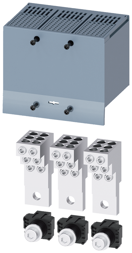 Siemens SENTRON 3VA9223-0JF60 — Cu/Al box terminal set (6-Conductor), 6×1.5–35 mm², 3VA20 / 3VA21 / 3VA22