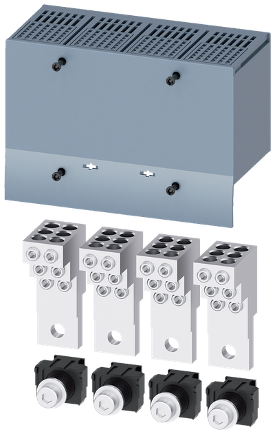 Siemens SENTRON 3VA9254-0JF60 — Cu/Al box terminal, 4-Pole, 6×1.5–35 mm², 3VA12