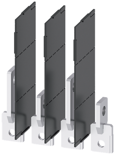 Siemens SENTRON 3VA9254-0QD00 — Copper connecting bar, 90° angled, 3VA12