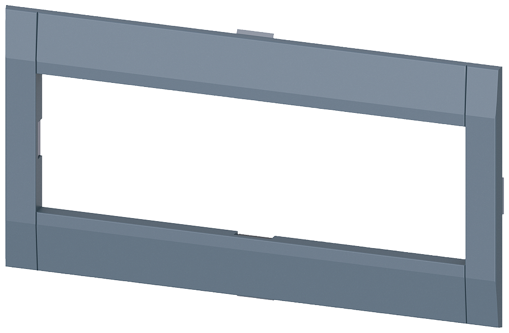 Siemens SENTRON 3VA9254-0SB10 — Door frame (escutcheon), without ETU display window, 4-Pole, 3VA12