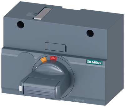 Siemens SENTRON 3VA9257-0EK11 — Front-mounted rotary operating mechanism, 3VA12