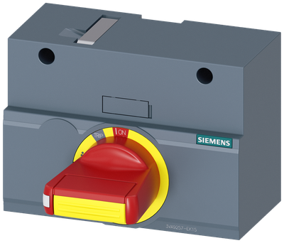 Siemens SENTRON 3VA9257-0EK15 — Front-mounted rotary operating mechanism, 3VA12